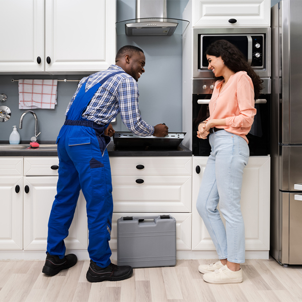 can you provide an estimate for cooktop repair before beginning any work in Denton MI